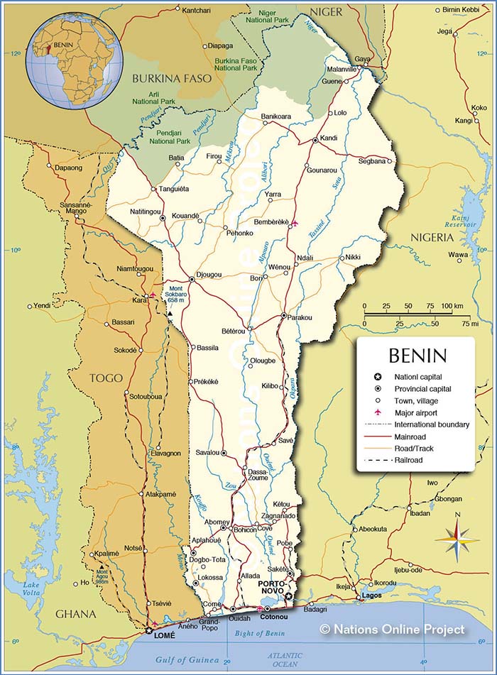 beninmap